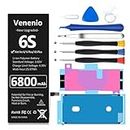 Venenio Battery for iPhone 6S, [6800mAh] 2023 Upgraded New 0 Cycle Ultra-High Capacity Battery Replacement for iPhone 6S Model A1633, A1688, A1700 with Complete Repair Tool kit