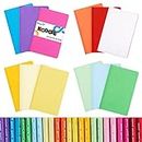 Koogel 24 Pack Mini Blank Notebooks, 12 Colors Small Pocket Notepads 3.5 x 5.5 Inch Memo Notepad Bulk 48 Pages of each Journals for Traveler Kids Students School Office Supplies