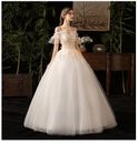 Schönes Hochzeitskleid - schönes Detail - UK Größe 16 - KOSTENLOSE & SCHNELLE Lieferung