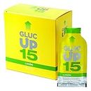 Gluc Up Gluc Up 15 - Glucosa, Sticks 30 ml. x 20 uds, Sabor limón, Indicado para bajadas de glucosa 140 ml