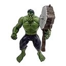 LitTOLS 5-Inch Hulk Action Figure Toys with Weapon & LED Light for Kids | Legends
