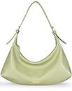 Montana West Cute Shoulder Hobo Bags for Women Trendy Mini Purses Leather Clutch Purse and Handbags Green Gift MWC-073GN