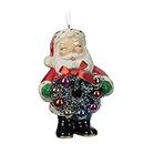 Hallmark Keepsake Christmas Ornament 2023, Jolly Santa Porcelain Ornament Special Edition, Santa Collectors Gifts