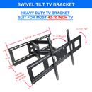Swivel Tilt LCD LED Flat TV WALL MOUNT BRACKET 42 47 48 49 50 55 60 65 70