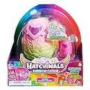 Hatchimals CollEGGtibles, Rainbow-Cation Family Hatchy Home Playset with 3 Characters & up to 3 Surprise Babies (Style May Vary), Kids Toys for Girls