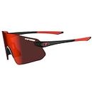 Tifosi Vogel SL Single Lens Sport Sunglasses Men & Women (Matte Black Smoke Red)
