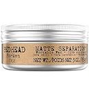 Bed Head For Men by TIGI - Matte Separation Workable Wax - Professional Firm Hold Hair Wax - Hair Styling Product Formulated With Beeswax - For Short to Medium Hair - 85g