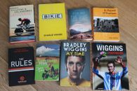 Cycling books bundle of 8 - Rules, Wiggins, Dew,