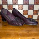 Chaussures femme Clarks cuir violet taille 5,5