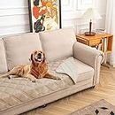 SUNNYTEX Reversible Dog Bed Cover, Sofa & Couch Protector Blanket for Pets - Waterproof, Mattress Protector (30"x70", Beige/Cream)