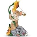 Roman Giftware Inc, Charming Tails Collection, 3" H BEE Happy Figure,Religious, Inspirational, Durable (1x4x2)