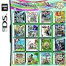 erere DS Games 208 in 1 Games NDS Game Card Super Combo Cartridge for DS NDS NDSL NDSi 3DS 2DS XL New
