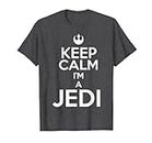 Star Wars Keep Calm I'm A Jedi Rebel Symbol Graphic T-Shirt T-Shirt