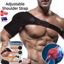 Anti-strain Fitness Sports Taping Protection Adjustable Single Shoulder Strap AU