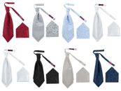 Cravatte e fazzoletti lusso da uomo codice di abbigliamento gamma intrecciati 