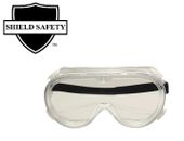 Gafas de seguridad antiniebla con diademas ajustables transparentes, protección UV 200 cada una