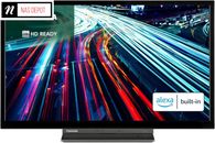 NEW THOSHIBA 24-Inch TV, HD Ready, Freeview Play, Smart TV, Alexa Built-In - UK