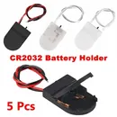 5 Stück cr2032 Knopf Batteries teckdose Halter Gehäuse hochwertige DIY 3V Cr 2032 Knopfzellen