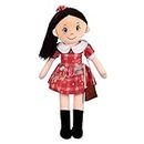 BeeWee® Plush Cute Super Soft Toy Huggable for Girls (Melina Doll 55 Cms, Red)