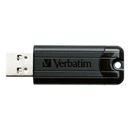 USB-Stick »Pin Stripe 16 GB« schwarz, Verbatim, 5.5x0.7x1.9 cm