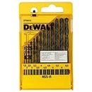 DEWALT DT5912 HSS-R - DIN 338 Jobber Drill Bit Set (13 Pieces)