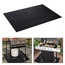 Yaegoo 36 x 60 inch Under The Grill Protective Deck and Patio Mat, Grill Mat Fireproof Heat Resistant BBQ Gas Grill Mat Absorbing Oil Pads Waterproof