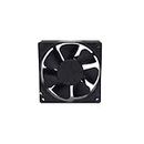 Electronic Spices 12v Brushless 3Inch DC Cooling Fan for Pc Case, CPU Cooler (Black, 80X80 mm) (3INCH)
