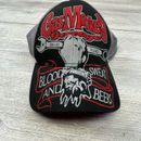 Gas Monkey Garage Hat One Size Flex Fit Graffiti Red Black Gray Low Profile