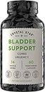 Crystal Star Bladder Support (60 Capsules) – Herbal Supplement for Healthy Bladder Function - Cranberry, Dandelion & Fenugreek - Helps Overactive Bladder and Incontinence - Non-GMO