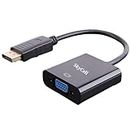 SKYCELL VGA to HDMI Converter Adopter Cable 1080P for Computer, Laptop, TV, Preojectors Black
