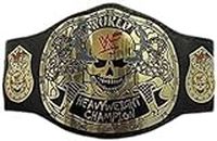 RS Stone Cold Smoking Skull Championship Replica Title Belt Gold, Black One Size