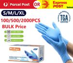 Medispo Disposable Nitrile Examination Gloves Powder Free Industry 100-2000pcs