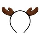 Deer Antler Headband for Men Women Cosplay Accessories for Adult Kids Reindeer Headband Deer Horns Ears Elk Headband Hairband Headpiece Xmas Christmas Costume Accessories Hair Decorations Ornaments