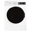 Russell Hobbs Freestanding Washing Machine, 8kg Capacity, 1400 rpm, 15 Programmes, Eco Technology, Rapid Wash Cycles, White, RH814W111W