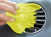 Lazi Multipurpose Car Interior Ac Vent Dashboard Dirt Dust Cleaner Cleaning Gel Slime Car Interior Keyboard PC Laptop Electronic Gadgets Cleaner Cleaning Kit(Yellow)