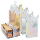 20 Pack Small Gift Bags with Tissue Paper, 4 Metallic Colors 8 x 5.5 x 2.5 In