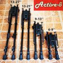 Rifle Bipod 6/9/13/27''in Adjustable Spring Return 50Degree Swivel Pivot Adapter