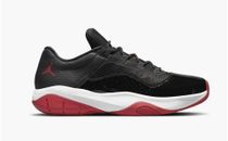 (GS) Nike Air Jordan 11 CMFT Low Black/White/Gym Red DM0851-005 Unisex Shoe Size