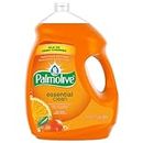 Palmolive Essential Clean Dish Soap Liquid - Orange Tangerine Scent - 4.27 L - Tough on Grease, Soft on Hands, Dishwashing liquid for Everyday Dishwashing , Removes Food Particles and Grime