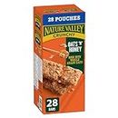 NATURE VALLEY - VALUE PACK SIZE - Oats Honey Granola Bars, 1.28 Kilogram Package, No Artificial Colours, No Artificial Flavours, Snack Bars, Made with Whole Grain Oats, Made with Honey