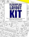 Floorplan Layout Planner Kit: The complete room and furniture design set to plan your home, office and garden. The only room planner kit you'll need!