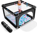 JOYLIFE Baby Play Yard Portable Playpen for Babies,Indoors & Outdoors Baby Gates