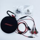 Auriculares intraurales Bose SoundSport con cable de 3,5 mm rojos para iOS Android