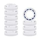 XIKE 10 Pack Wheel Ball Bearings C60 or C-60, Replacement for Zodiac Polaris Pressure Pool Cleaners 180 and 280.
