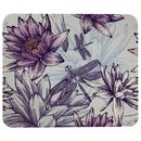 Dragonfly and Water Lilies Mouse Pad Mat Computer Desk Accessory Home Decor