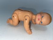 VINTAGE Crawling￼ BABY DOLL 6" TALL 1988 LGTI Crawling. RARE
