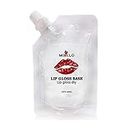 Allbestaye Gel de base pour gloss à lèvres Transparent Clear Oil Pour le kit de fabrication de rouge à lèvres à la main pour baume à lèvres 40ml