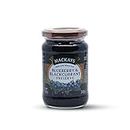 Mackays Blueberry & Blackcurrant Preserve Jam for Bread | Made in Small Batches | Vegan | No Artificial Color and Flavor | Gluten Free | Natural Fruit Jam with Real Fruits - 340gm