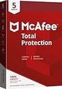 McAfee Total Protection 5-Geräte, 1-Jahr (Code in a Box). Für Windows/Mac/Android/iOS: Für Windows und MAC