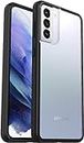 OtterBox Sleek Series Case for Galaxy S21+ 5G, Shockproof, Drop Proof, Ultra-Slim, Protective Thin Case, Tested to Military Standard, Clear/Black, No Retail Packaging